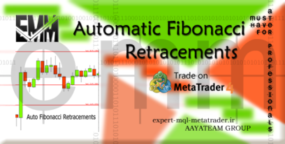 ربات معامله گر خودکار و استراتژی ساز Automatic Fibonacci Retracements متاتریدر 4 فارکس سایت mql5.com