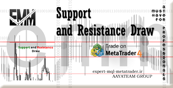 ربات معامله گر خودکار و استراتژی ساز Support and Resistance Draw متاتریدر 4 فارکس سایت mql5.com