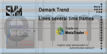 ربات معامله گر خودکار و استراتژی ساز Demark Trend Lines several time frames متاتریدر 4 فارکس سایت mql5.com