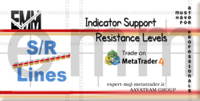 ربات معامله گر خودکار و استراتژی ساز Indicator Support Resistance Levels متاتریدر 4 فارکس سایت mql5.com