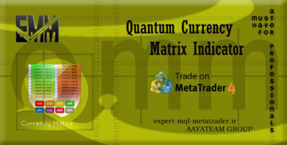 ربات معامله گر خودکار و استراتژی ساز Quantum Currency Matrix Indicator متاتریدر 4 فارکس سایت mql5.com