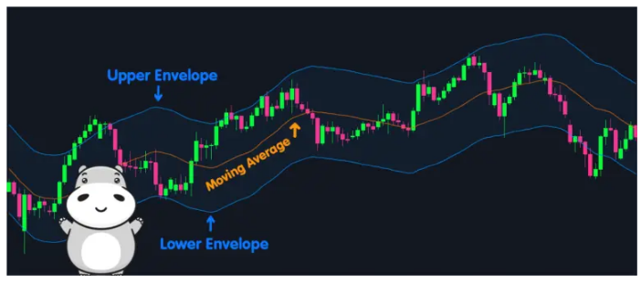 How to use the Envelops indicator or moving average envelopes